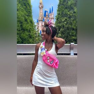 Stoney Clover Lane Neon Pink Sporty Fanny Pack / Belt Bag